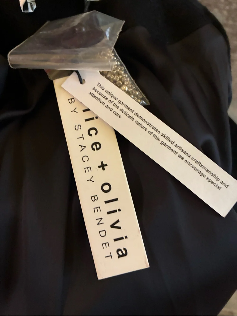 Alice + Olivia Iris Embellished Wool and Cashmere Blend Coat